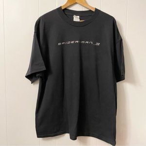 Vintage Spider-Man 3 Delta Pro Weight Black Shirt Movie 2007 Promotional Rare